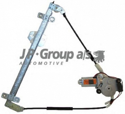 JP GROUP 1188100680 -  Стеклоподъёмник, передний правый с электромотором